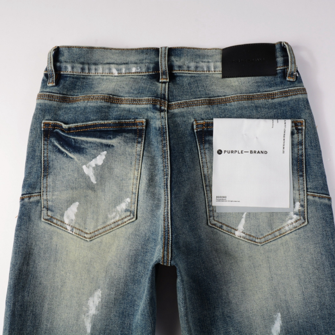 Purple Gradient Blue Jeans Rosa Camo