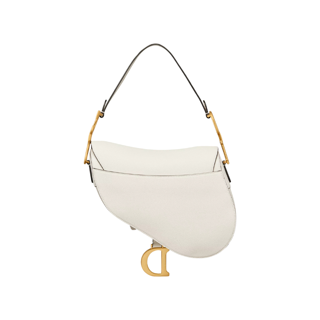 Dior Saddle Bag - Blanco