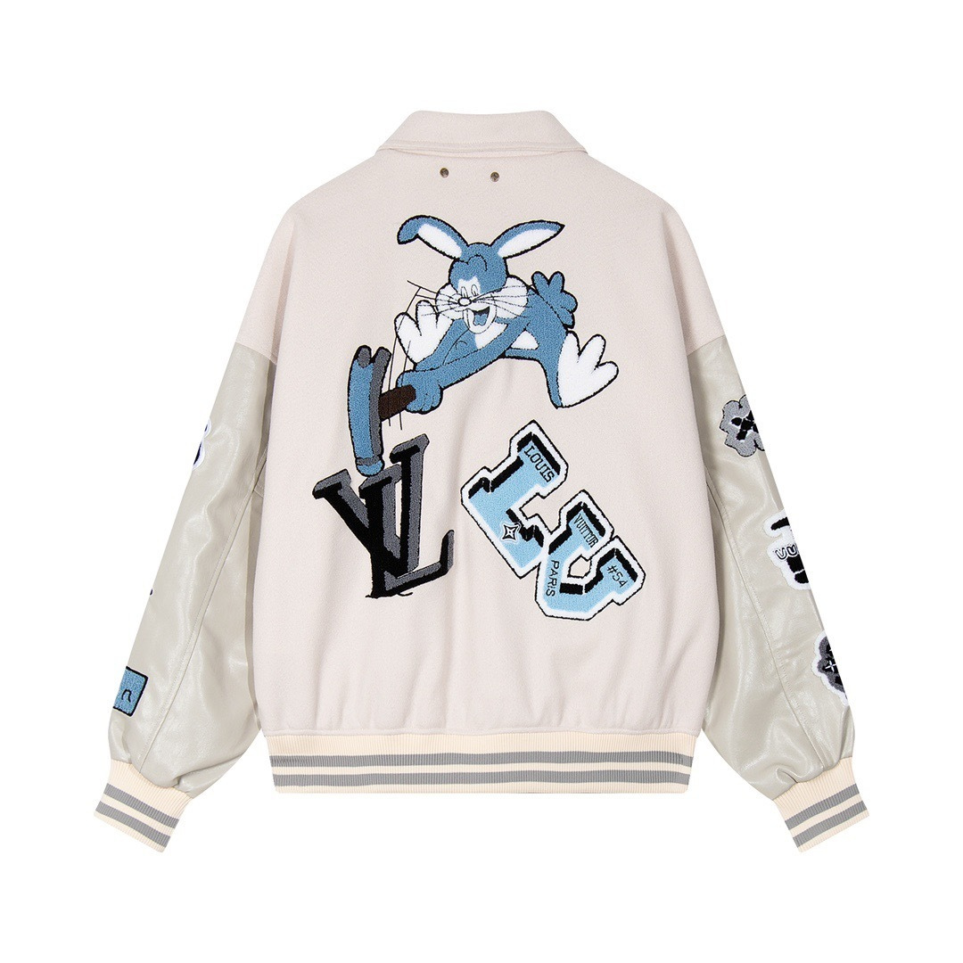 Monogram Jacket Lavado Claro Roturas