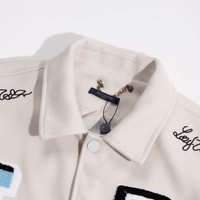 Monogram Jacket Lavado Claro Roturas