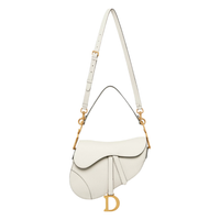 Dior Saddle Bag - Blanco