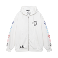 Chrome Zip Hoodie