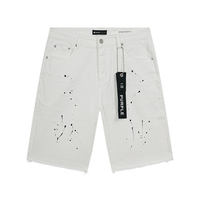 Purple Shorts Camo Blanco