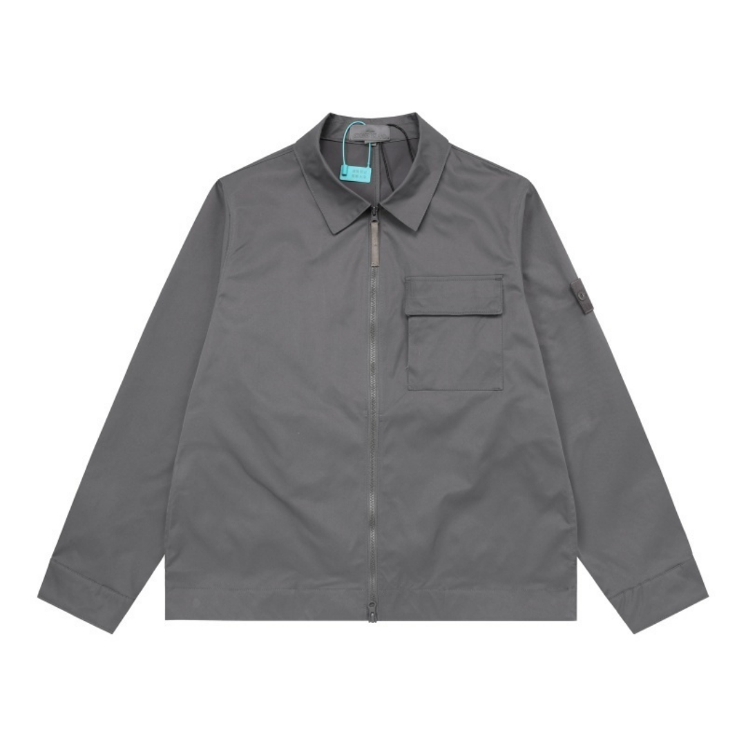 Tactic Jacket - Negro Negro Cuello Collar