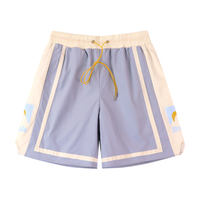 Pantalon Rh*de Gris Azul Blanco