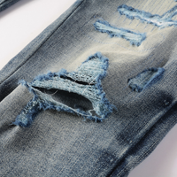 Amr Logo Blue Jeans Azul