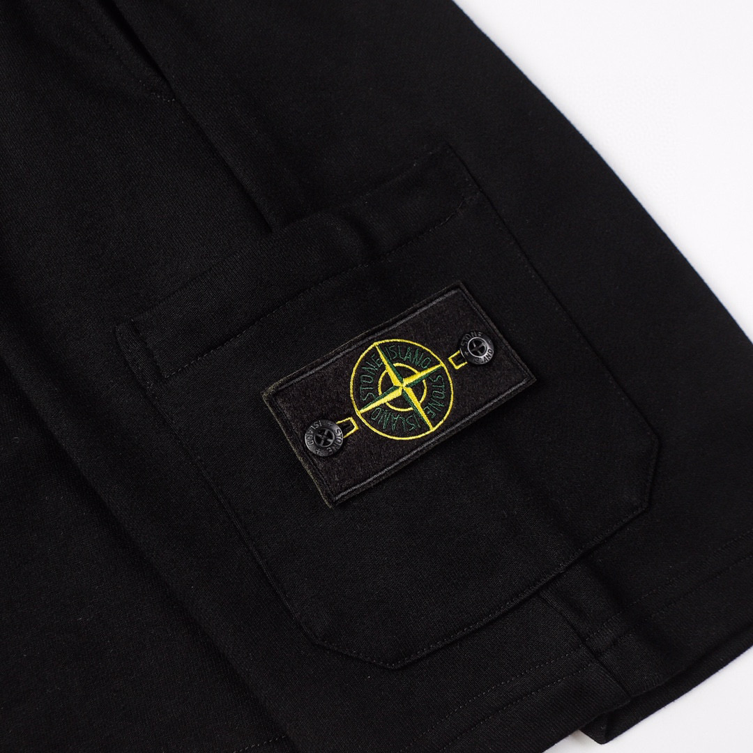 Pantalon Stone Island Negro