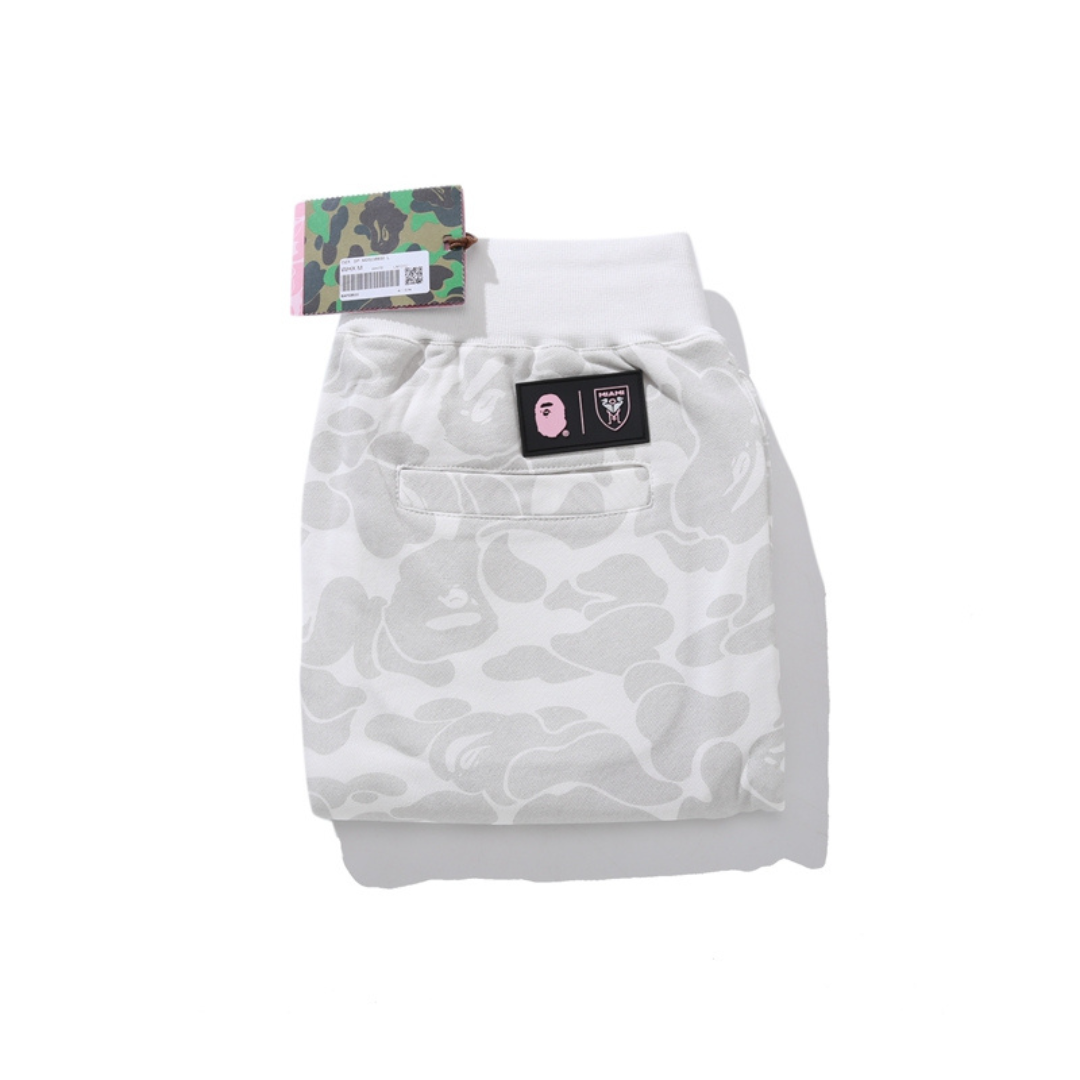 BAPE Miami Shorts Camo Blanco