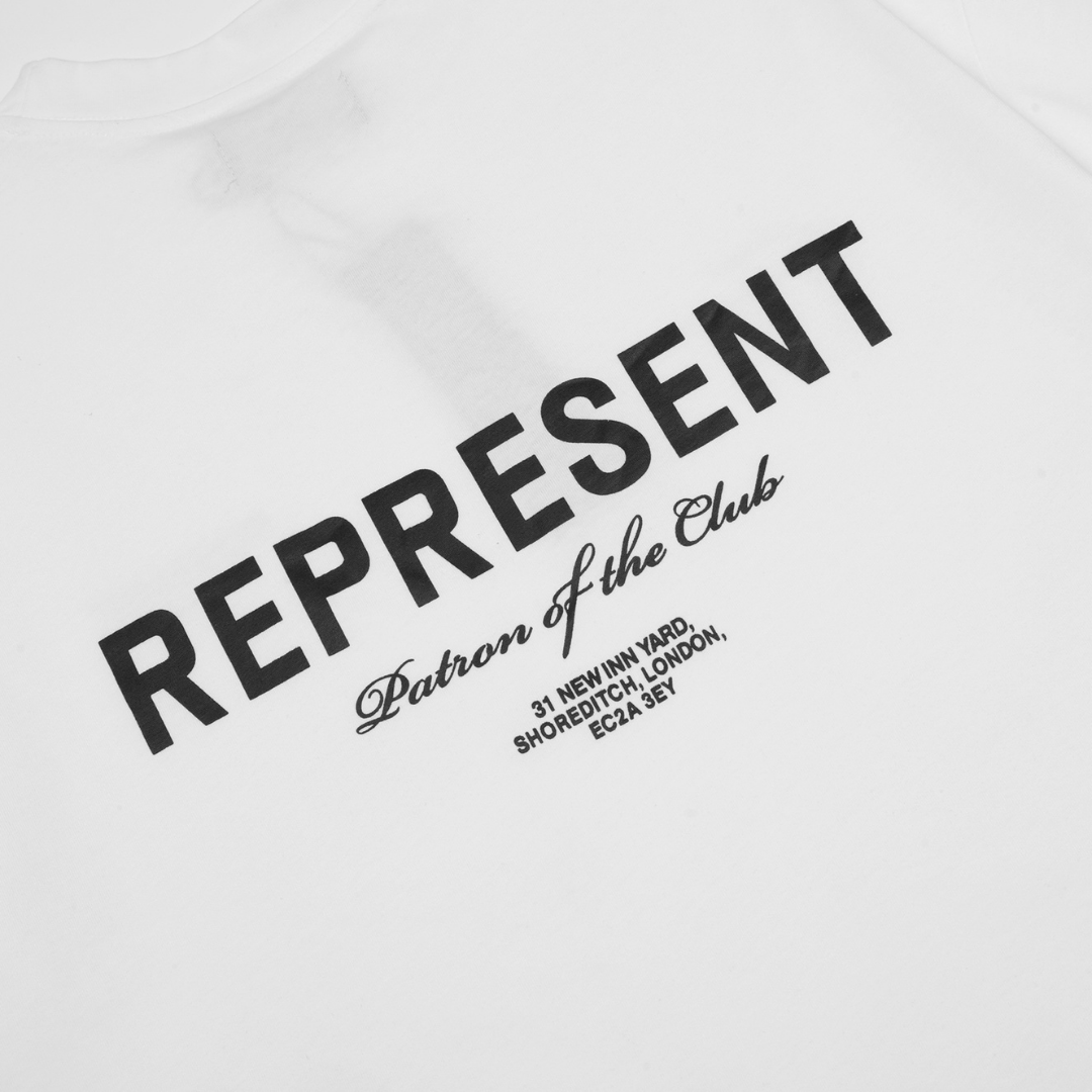 Camiseta Represent Blanco Rosa Represent