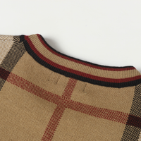 Monogram Sweater Tartan Beige