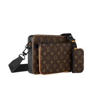 Messenger Trio Bag Monograma Marron