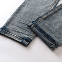 Amr White Logo Jeans Blanco 2