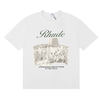 Camiseta Rh*de Beige Monograma Beige