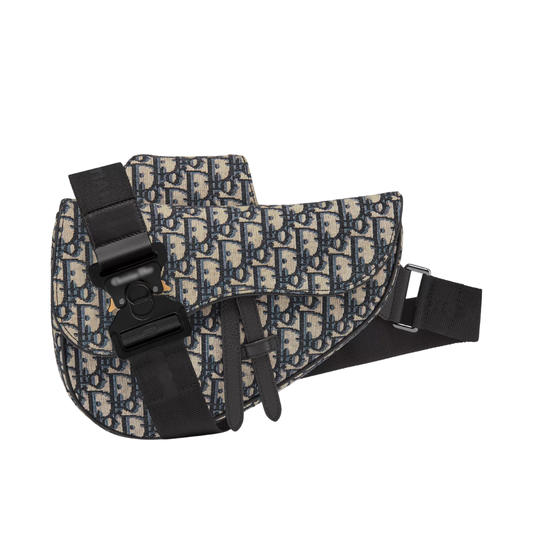 Messenger Saddle Bag Monograma Marron