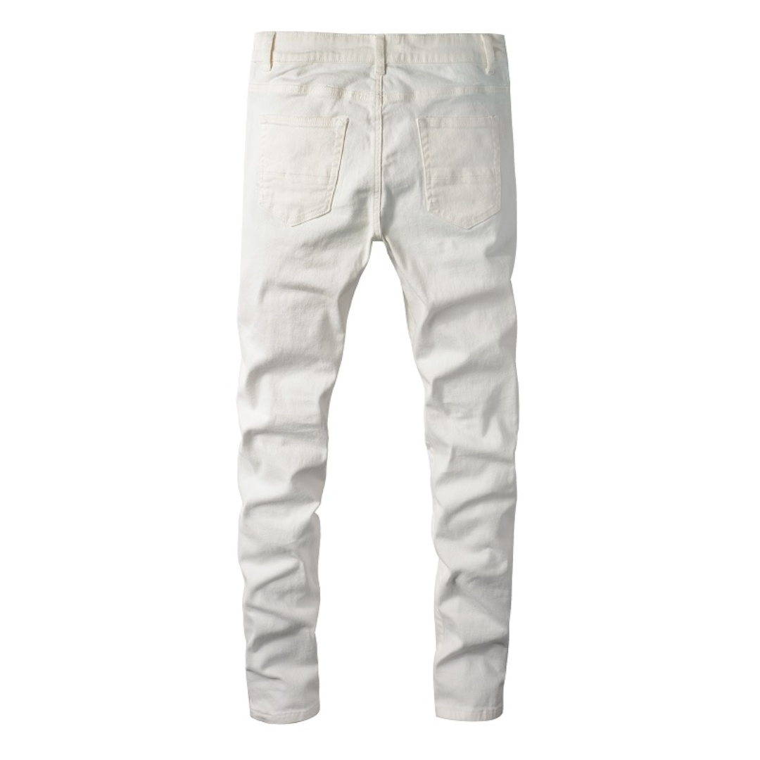 Amr White Jeans Blanco