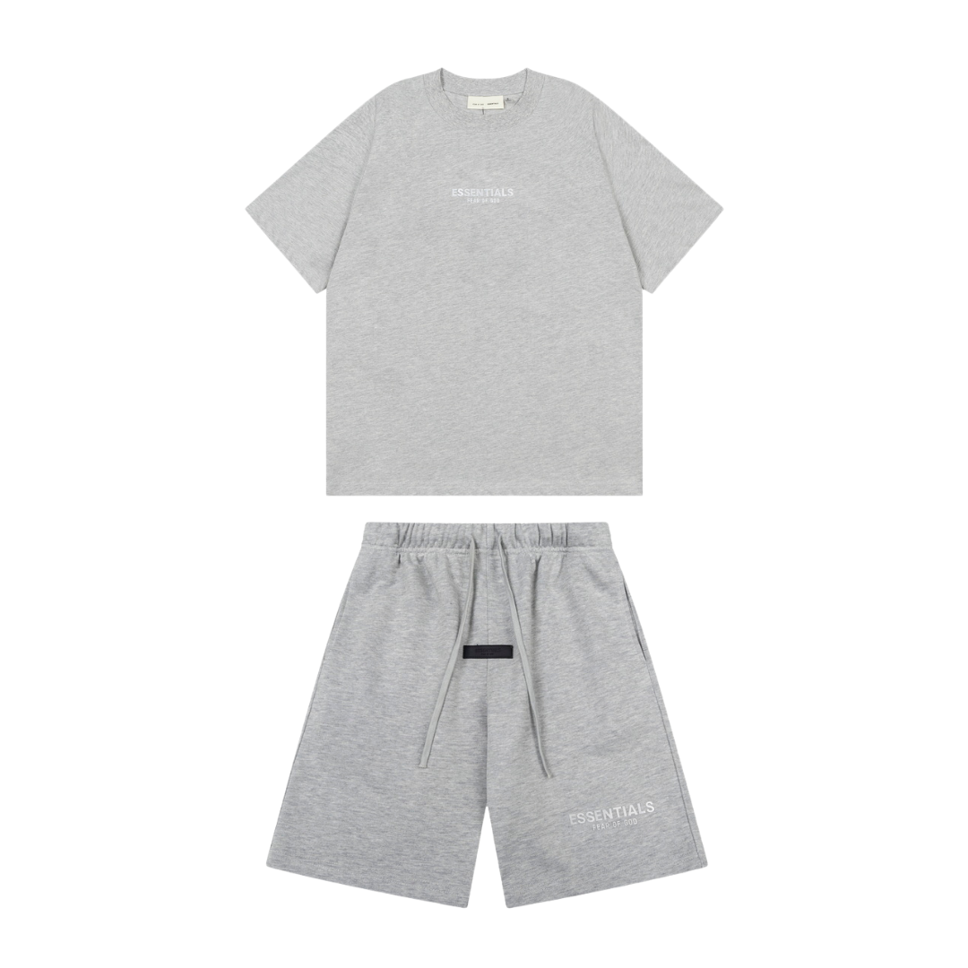 Essentials Short Set Azul Camo