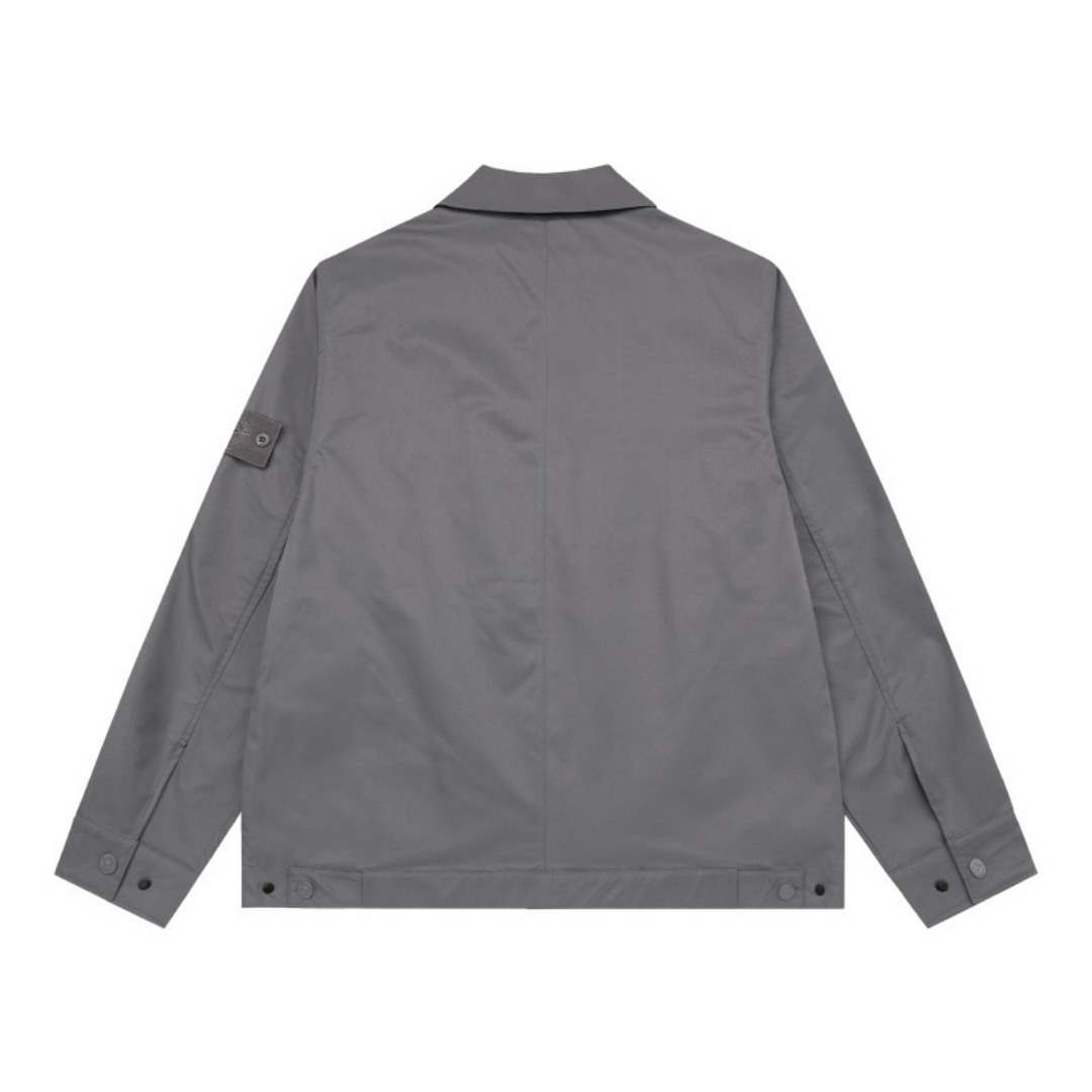 Tactic Jacket - Negro Negro Cuello Collar