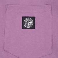 Camiseta Stone Island Violeta Camo Rosa