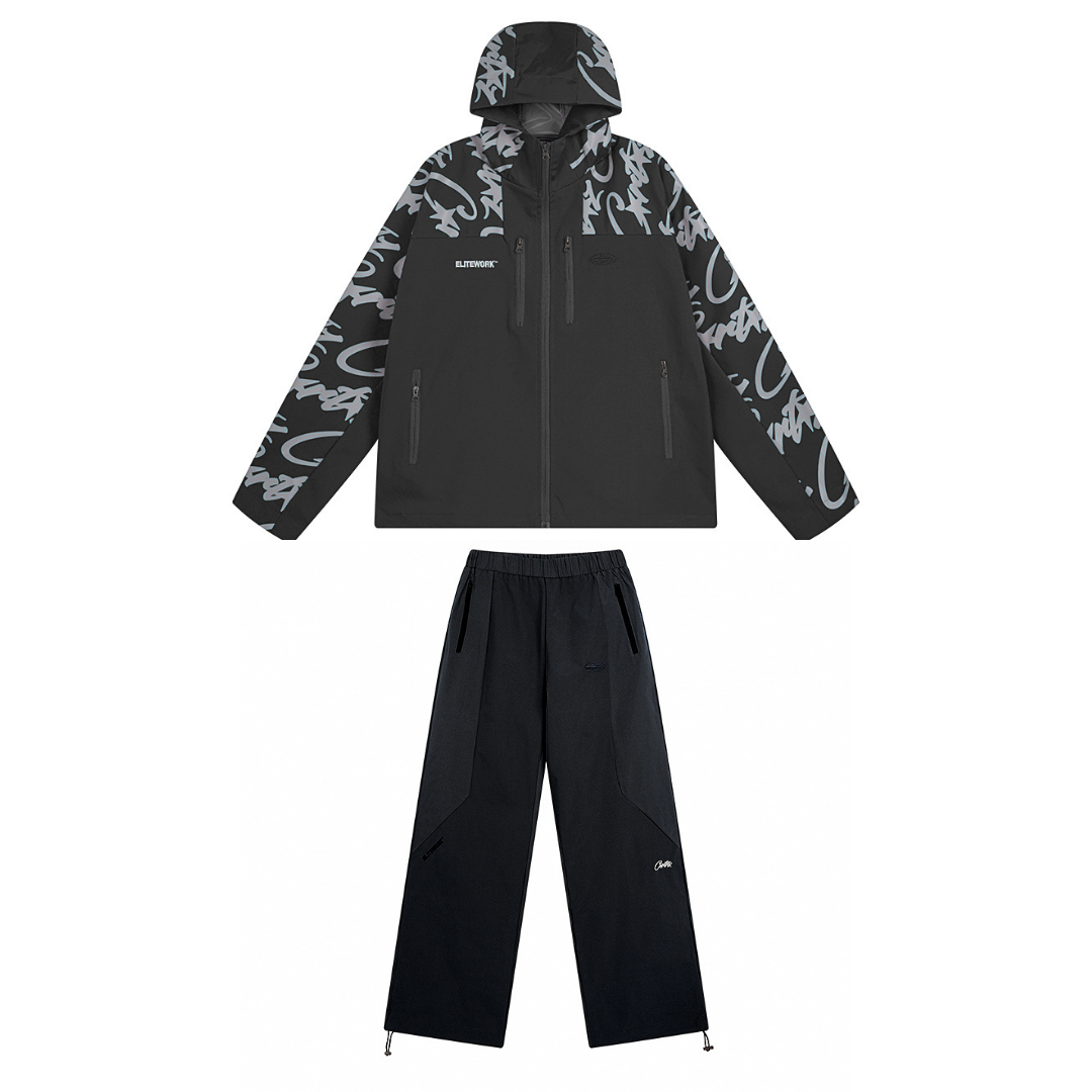 Rules The World Alcatraz Tracksuit Camo Gris