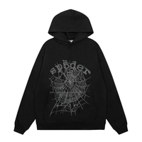 Buzo Sp5der Negro Arana