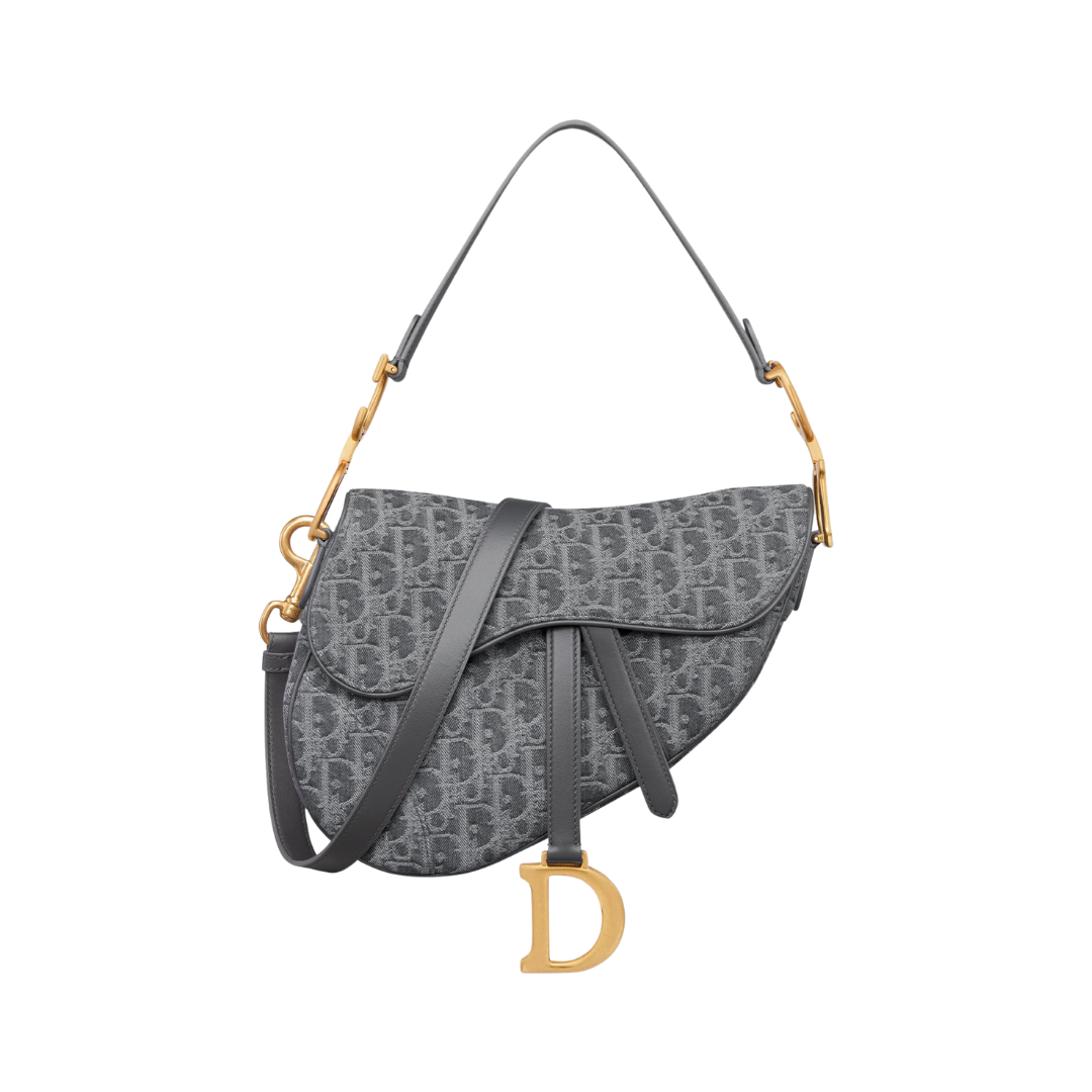 Dior Saddle Bag - Gris