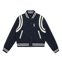 Campera Polo Ralph Lauren Negro Blanco Arco
