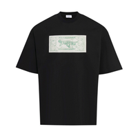 Off-White Off-W Monogram T-shirt - Negro Cubo Verde