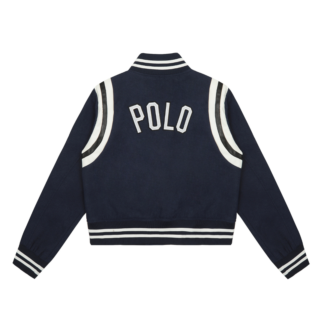 Campera Polo Ralph Lauren Negro Blanco Arco
