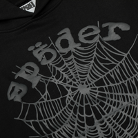 Buzo Sp5der Negro Arana