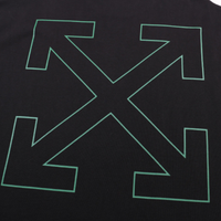 Off-White Off-W Monogram T-shirt - Negro Cubo Verde