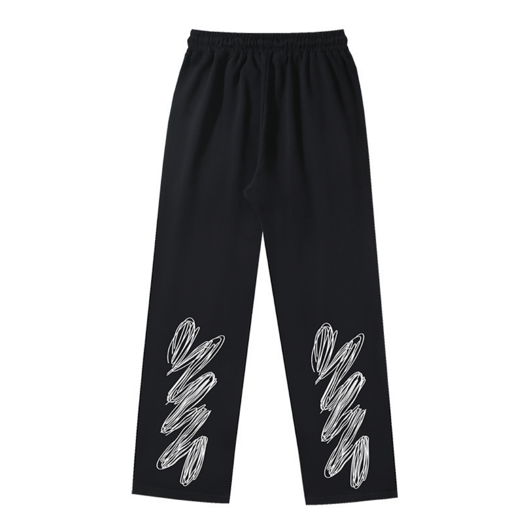 Off-White Off-W Monogram Pants - Negro Blanco Off