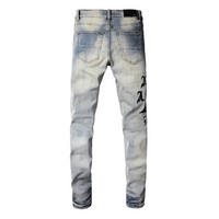 Amr Logo Black Jeans