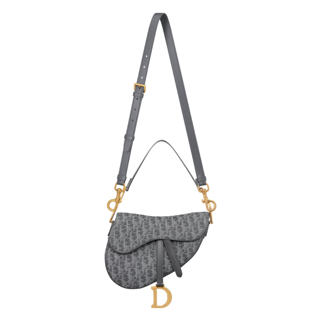Dior Saddle Bag - Gris