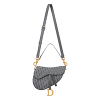 Dior Saddle Bag - Gris