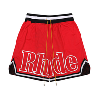 Pantalon Rh*de Rojo Rojo Rhude