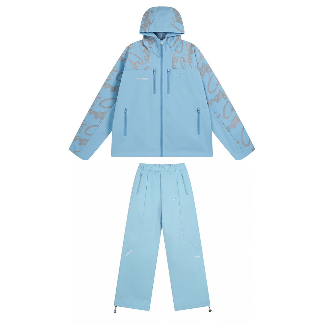 Rules The World Alcatraz Tracksuit Camo Azul