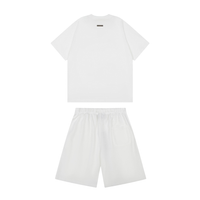 Essentials Short Set Estrellas Negro Blanco 2
