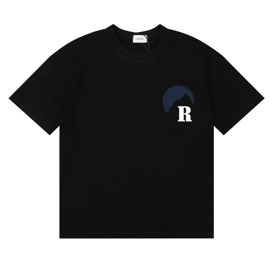 Camiseta Rh*de Negro Rosa Camo