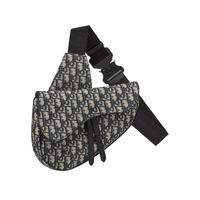 Messenger Saddle Bag Monograma Marron