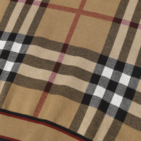 Monogram Sweater Tartan Beige