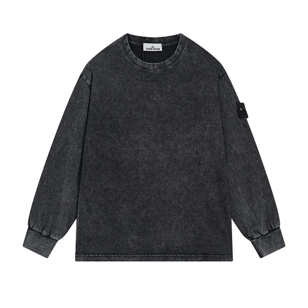 Buzo Stone Island Negro Negro