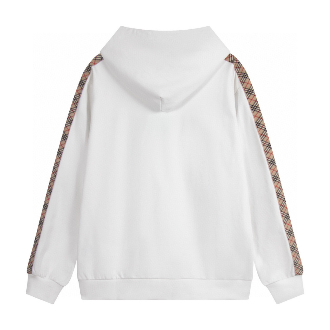 Monogram Zip Hoodie Camo Blanco