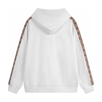 Monogram Zip Hoodie Camo Blanco