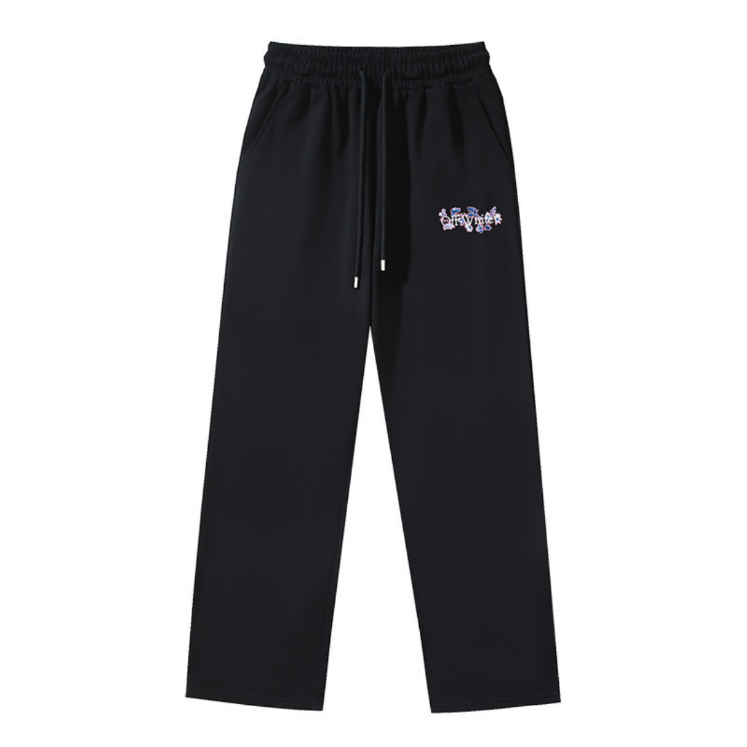 Off-White Off-W Monogram Pants Negro Camo