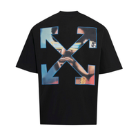 Off-White Off-W Monogram T-shirt - Blanco Azul Blanco