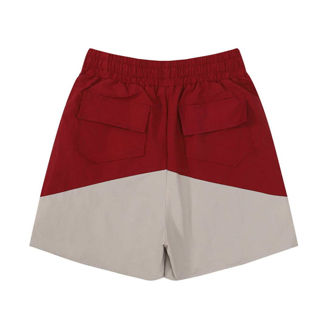 Pantalon Rh*de Rojo Rosa Patrón Liso