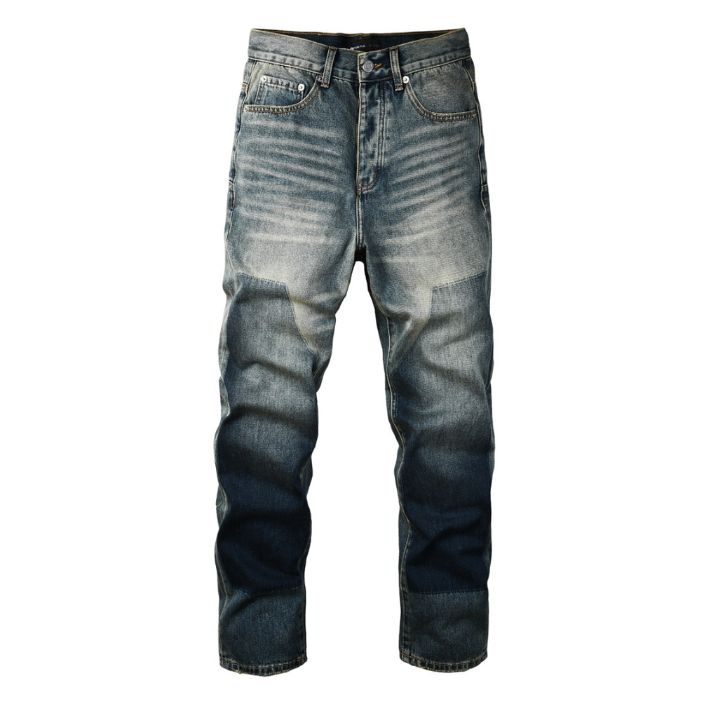 Purple Flared Blue Jeans · Nova Neta · Nova Neta