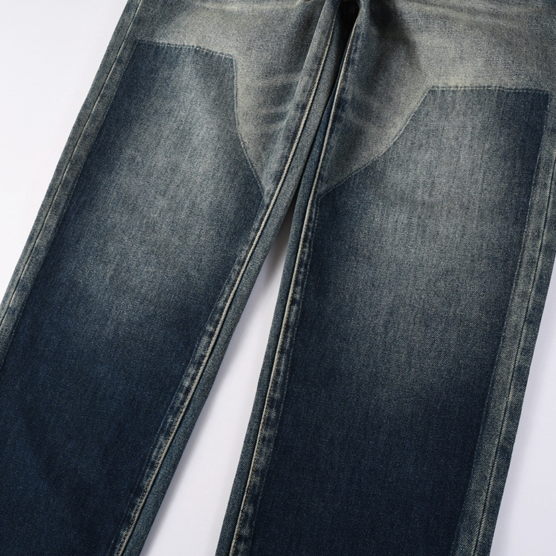 Purple Flared Blue Jeans · Nova Neta · Nova Neta