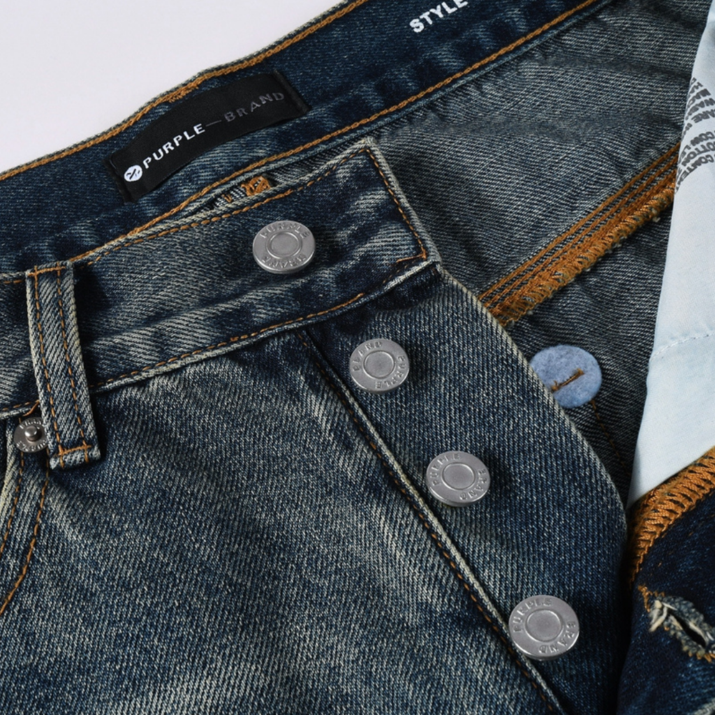 Purple Flared Blue Jeans · Nova Neta · Nova Neta