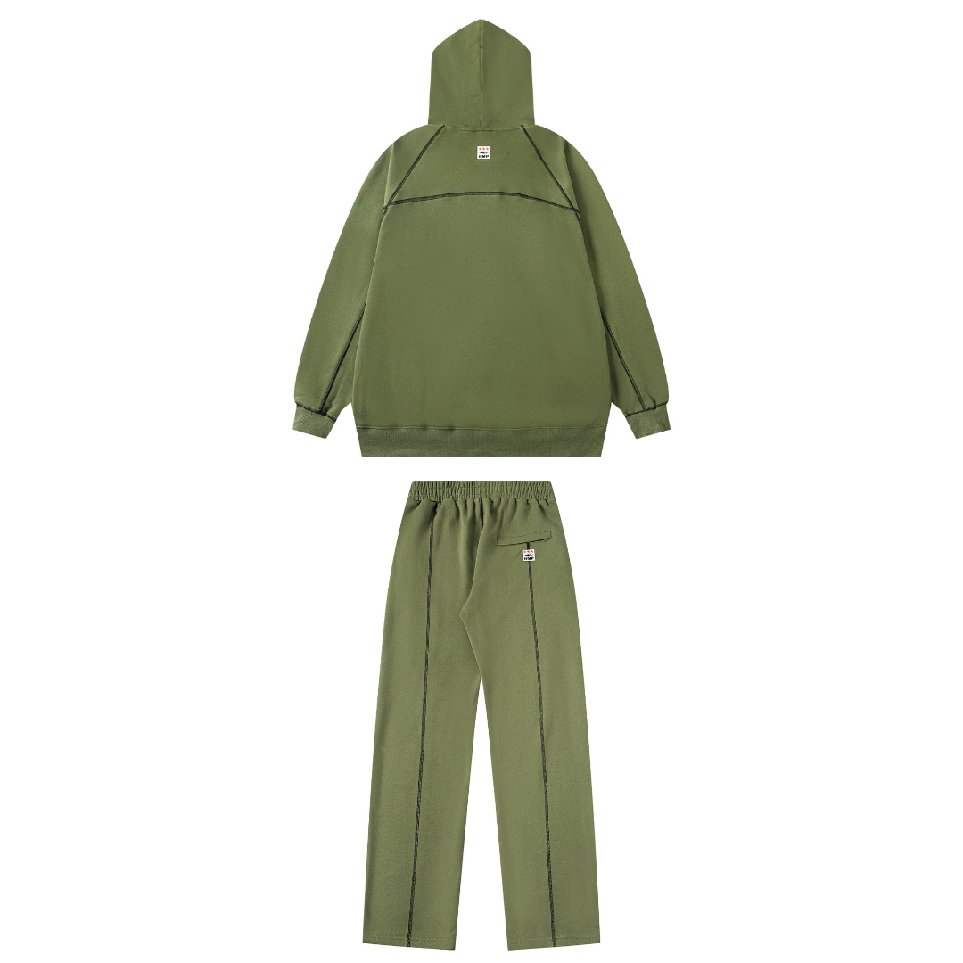 Alcatraz Monogram Tracksuit Camo Verde